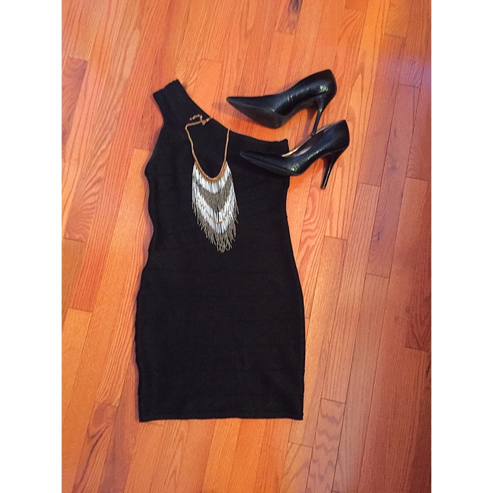 Forever 21 Body Con Sparkle Dress